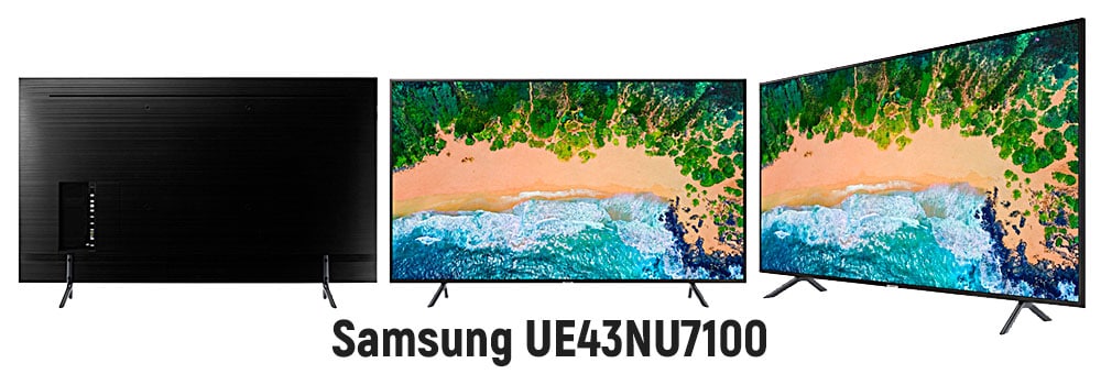 Телевизор с 4к Samsung UE43NU7100
