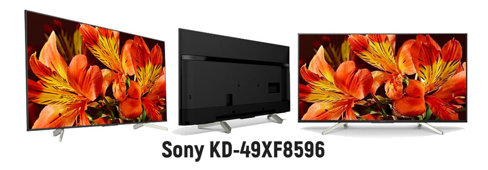 Стильный телевизор Sony KD-49XF8596