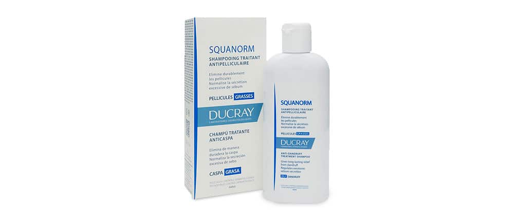 Шампунь для окрашенных волос - Ducray Squanorm Oily Dandruff
